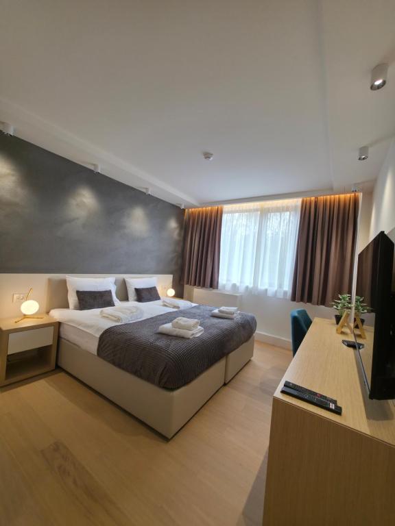 CENTRAL Stars Apartments & Free parking - One-Bedroom Apartment With City View