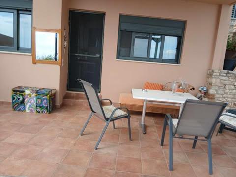 Balkón nebo terasa v ubytování horizon villa