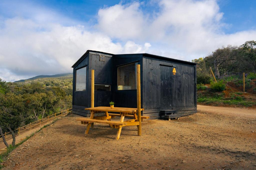 Příroda nedaleko luxury tent