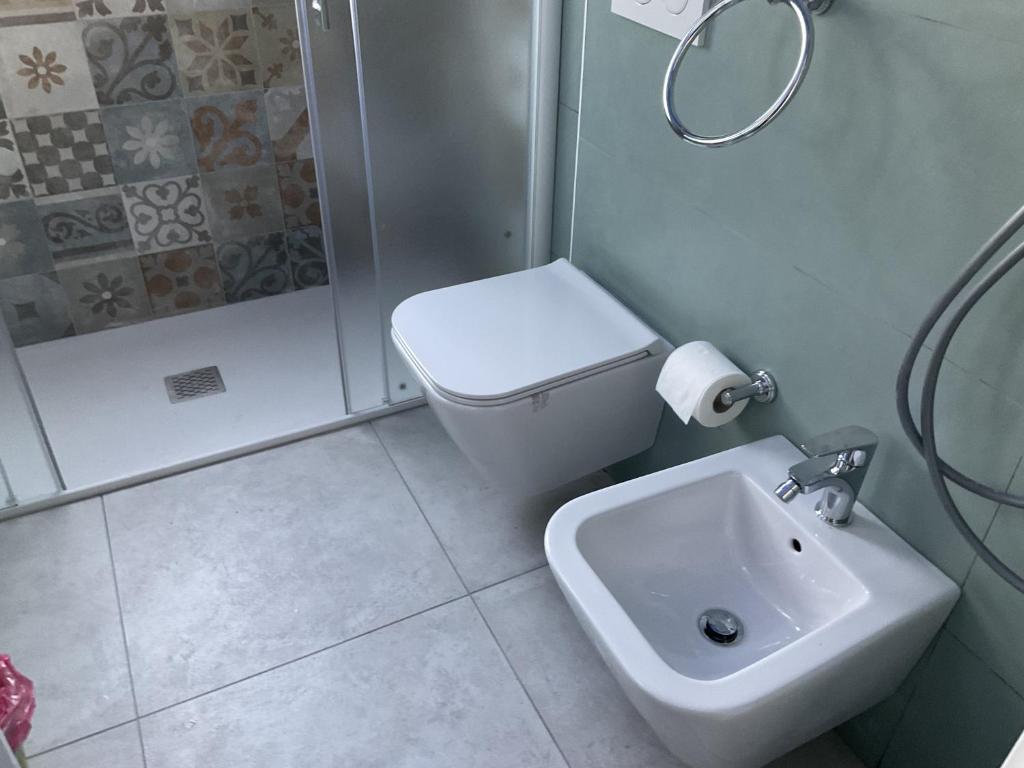 A bathroom at Casa Patrizia