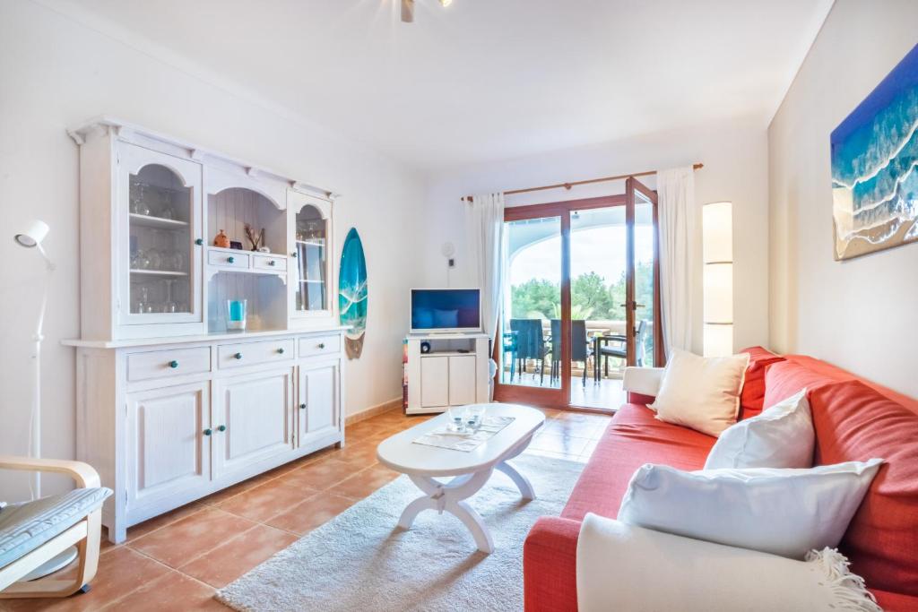 TV a/nebo společenská místnost v ubytování Apartment Buena Vista