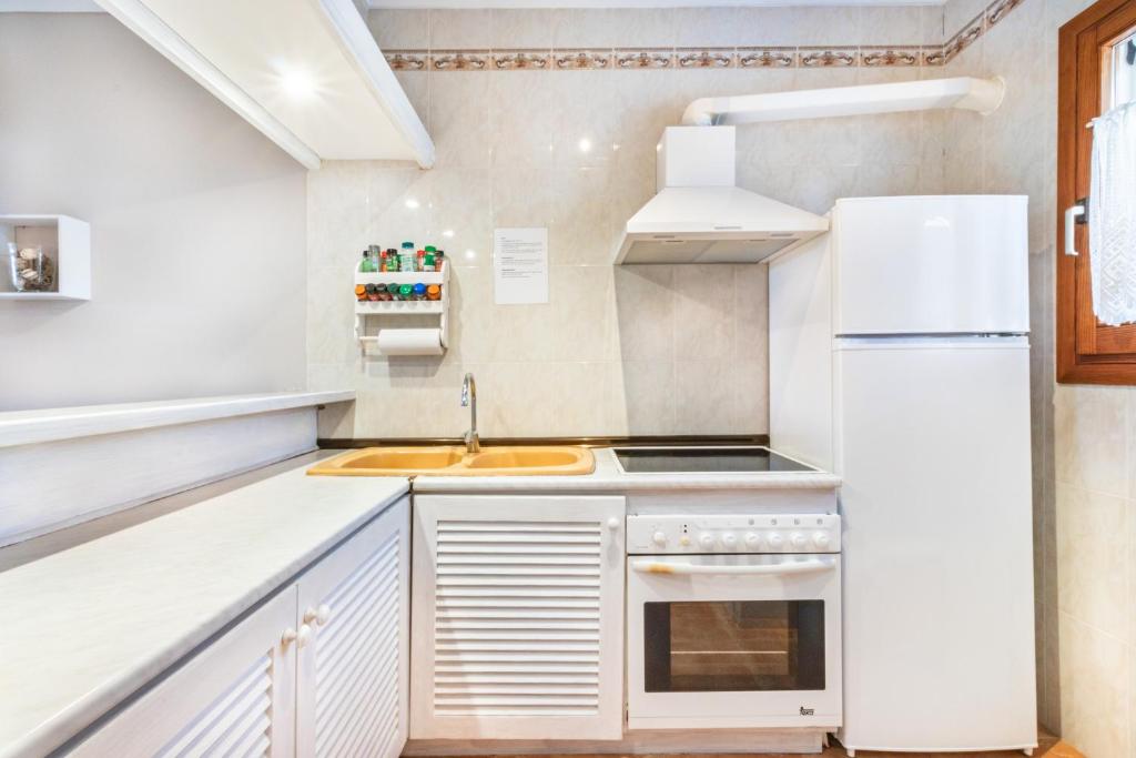 Kuchyň nebo kuchyňský kout v ubytování Apartment Buena Vista