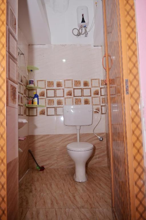 Koupelna v ubytování Mishra's Homestay