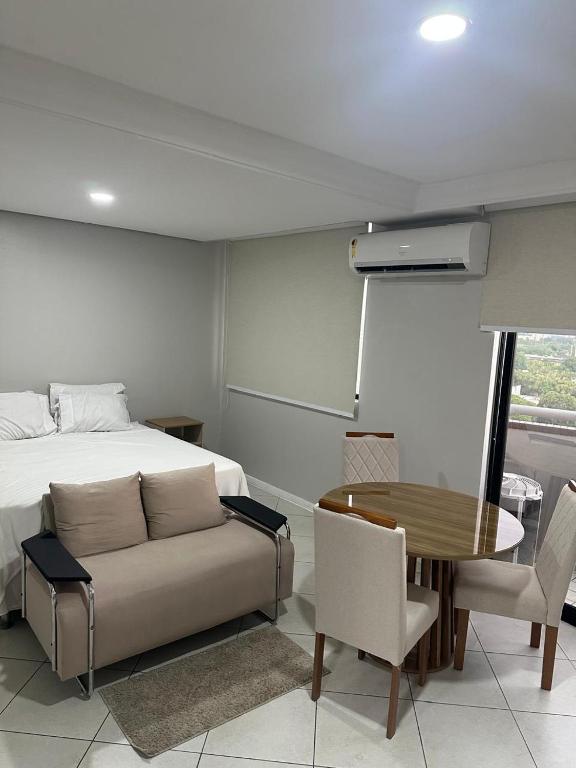 Posezení v ubytování Flat Manaus Hotéis Millenium
