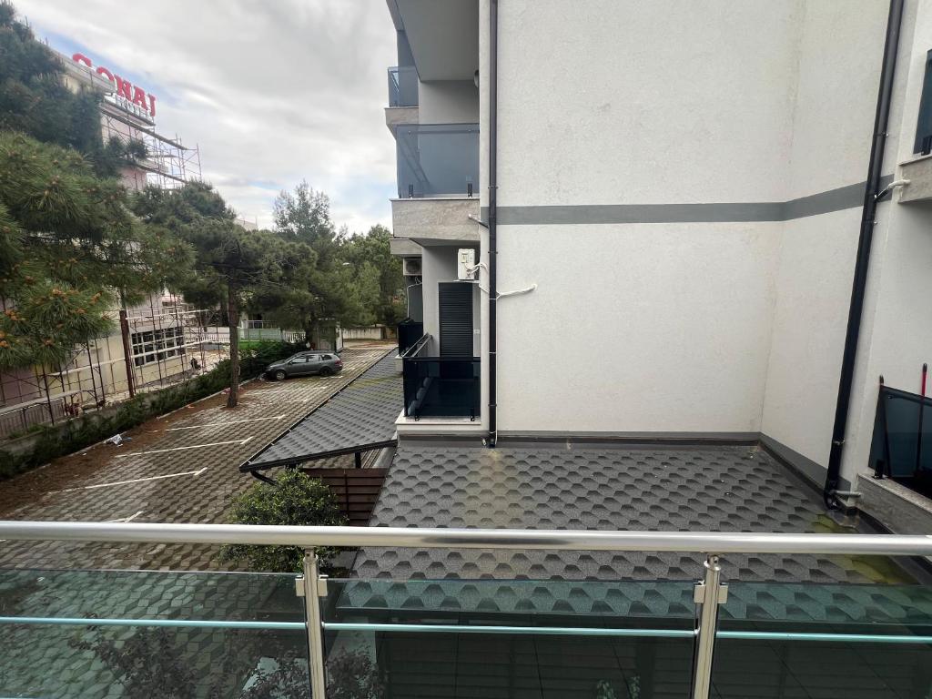 Balkón nebo terasa v ubytování Bar Restorant Hotel “ MANI “