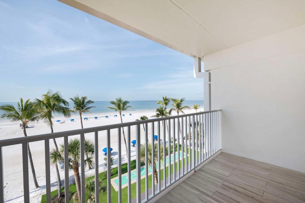 Ein allgemeiner Meerblick oder ein Meerblick von des Resorts aus