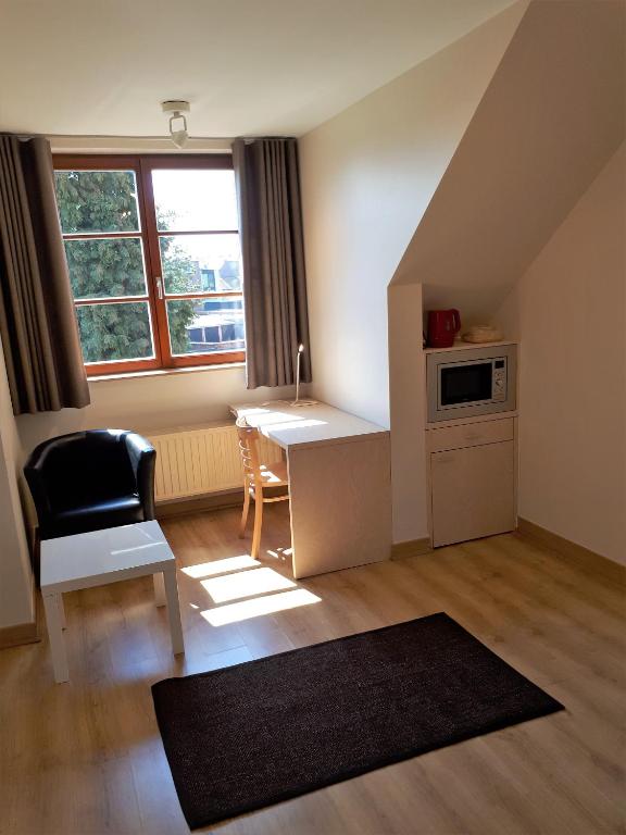 Kuchyň nebo kuchyňský kout v ubytování Guesthouse Dusart