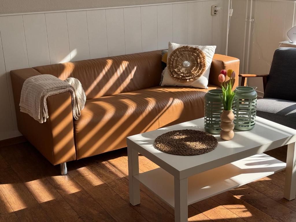 Χώρος καθιστικού στο Vakantiewoning Zon, Zee & Duin - Egmond aan Zee