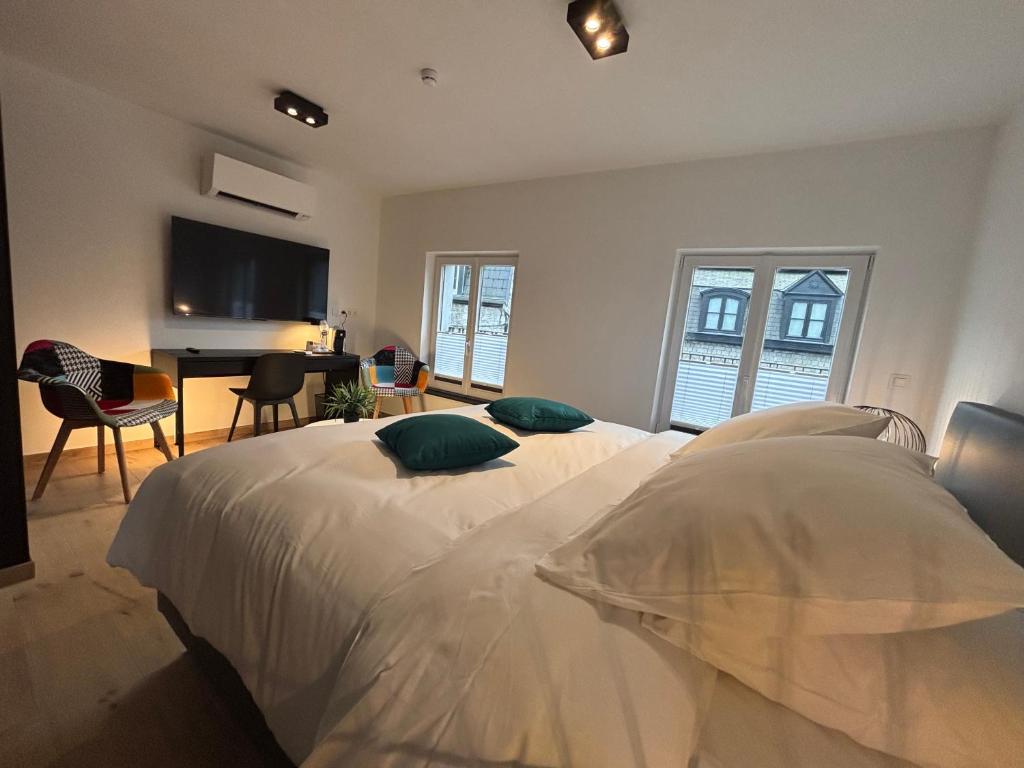 Postel nebo postele na pokoji v ubytování -1331- Chambres à louer