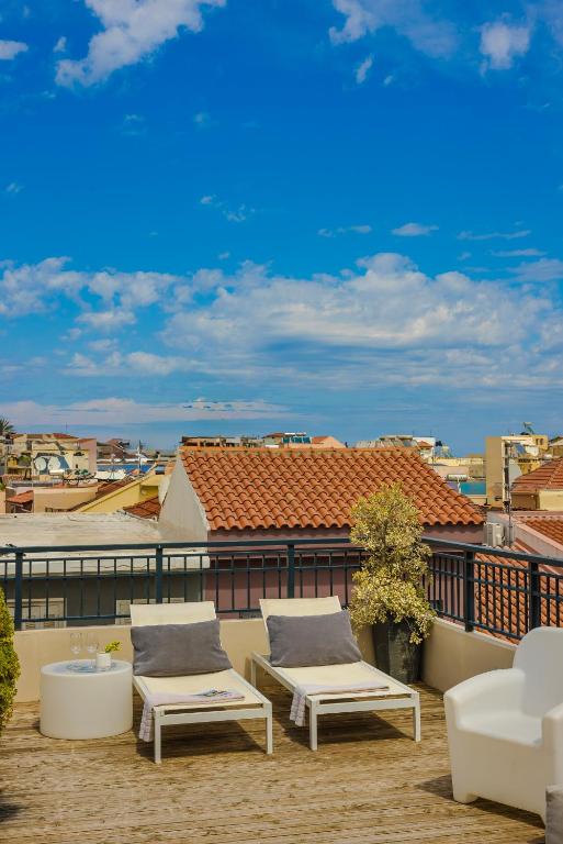 Posezení v ubytování Querini Luxury Suites