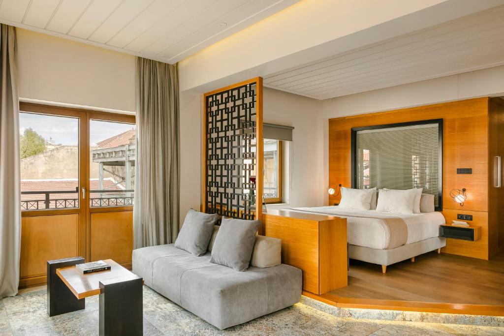 Posezení v ubytování Querini Luxury Suites