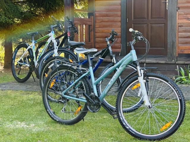 Jazda na bicykli v okolí ubytovania Domki nad Szelągiem