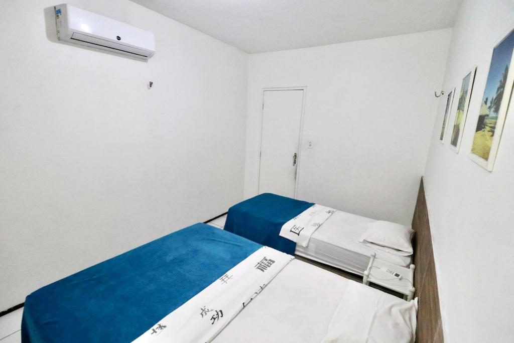 Postel nebo postele na pokoji v ubytování Apartamento Mobiliado AptCE