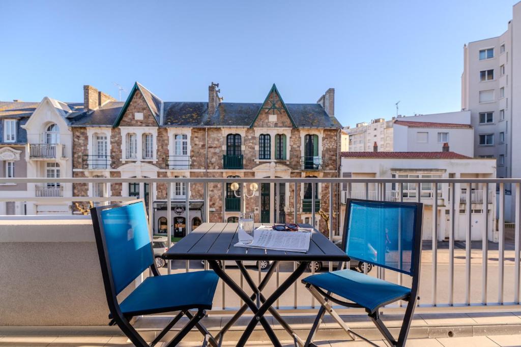 Balkón alebo terasa v ubytovaní Appartement Moderne & Confort Accès Plage et Commerces