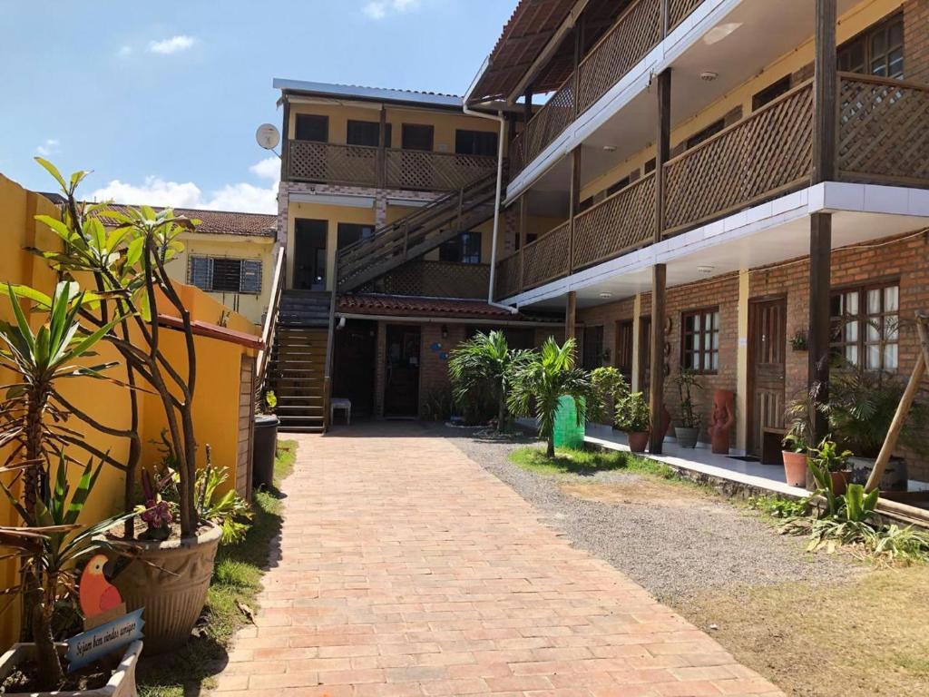O edifício em que o apartamento se localiza