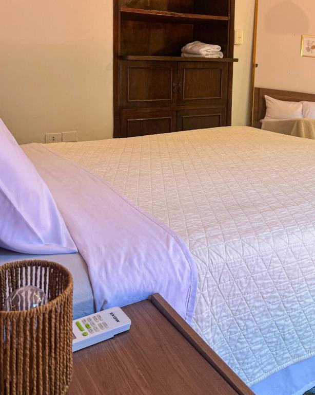 Postel nebo postele na pokoji v ubytování Hotel Herrera
