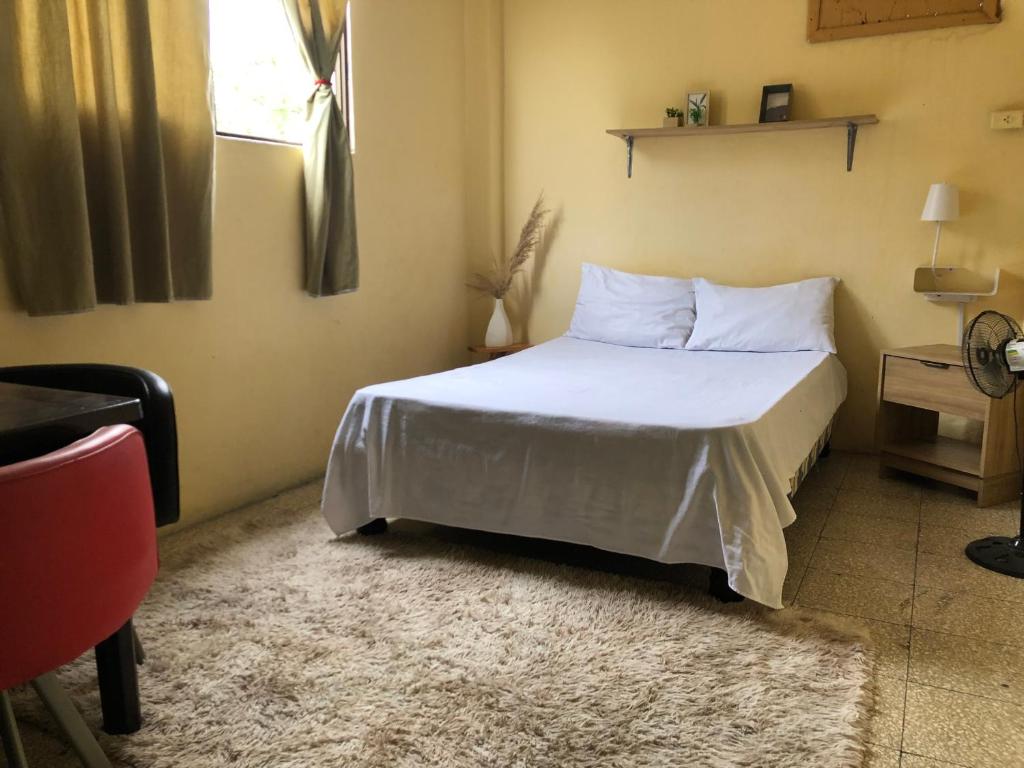 Postel nebo postele na pokoji v ubytování Pachamac Casa