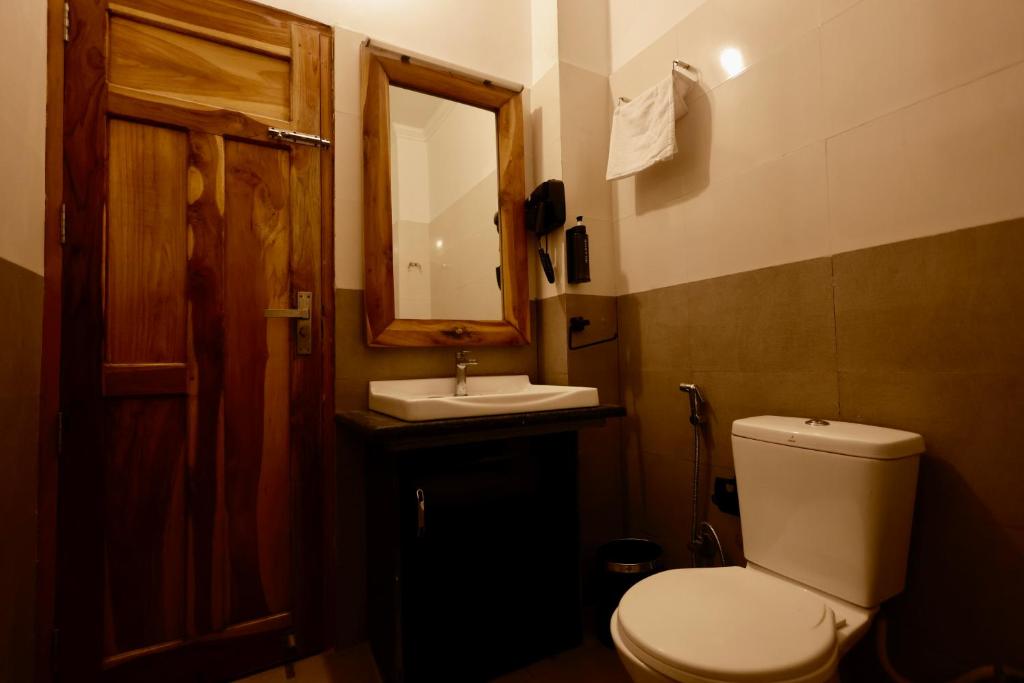 Koupelna v ubytování ECHOS HOTEL Rishikesh