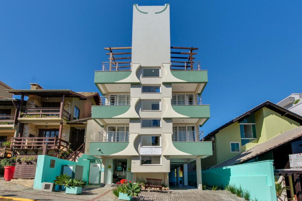O edifício em que a pousada se localiza