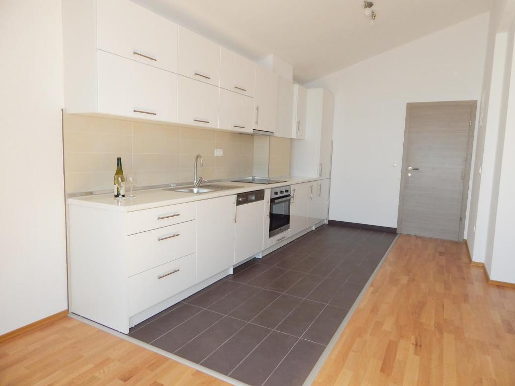 Kuchyňa alebo kuchynka v ubytovaní Apartments King