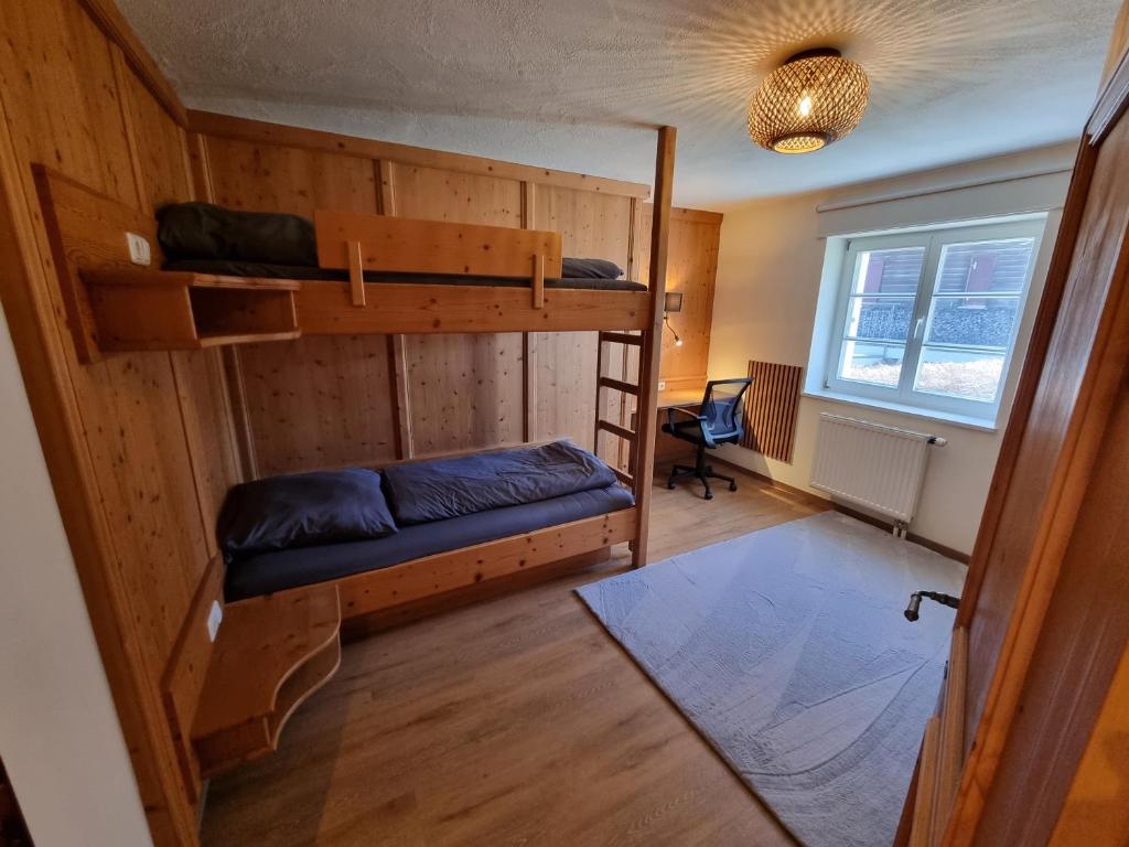 Postel nebo postele na pokoji v ubytování Wertacher Hörnleblick