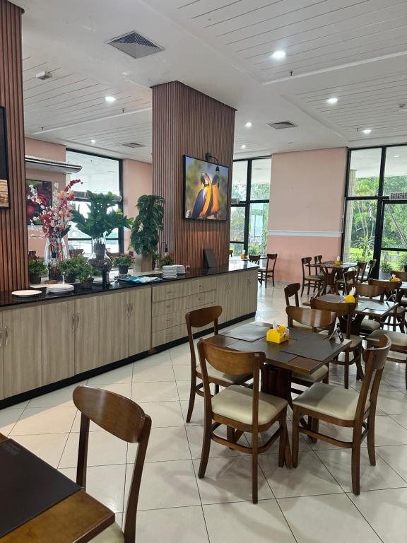 Restaurace v ubytování Flat Tropical