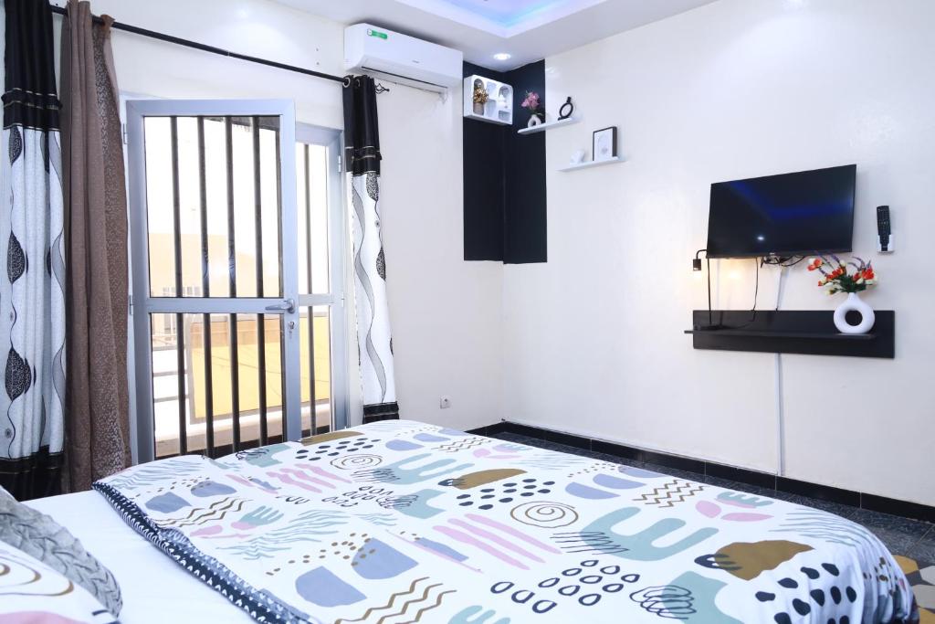 Charmant appartement Yoff-plage Bceao - Tek Yatak Odalı Daire