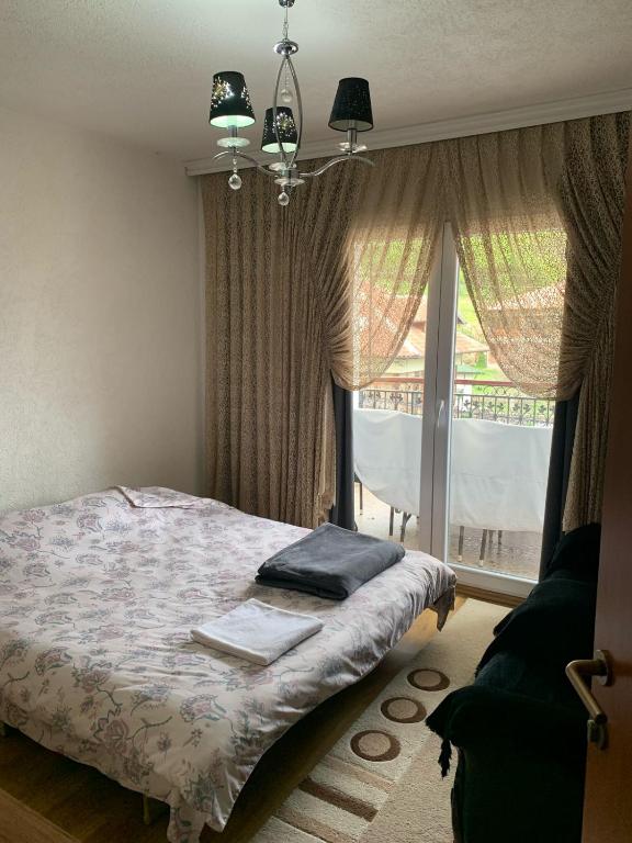 Postel nebo postele na pokoji v ubytování Ralin Apart