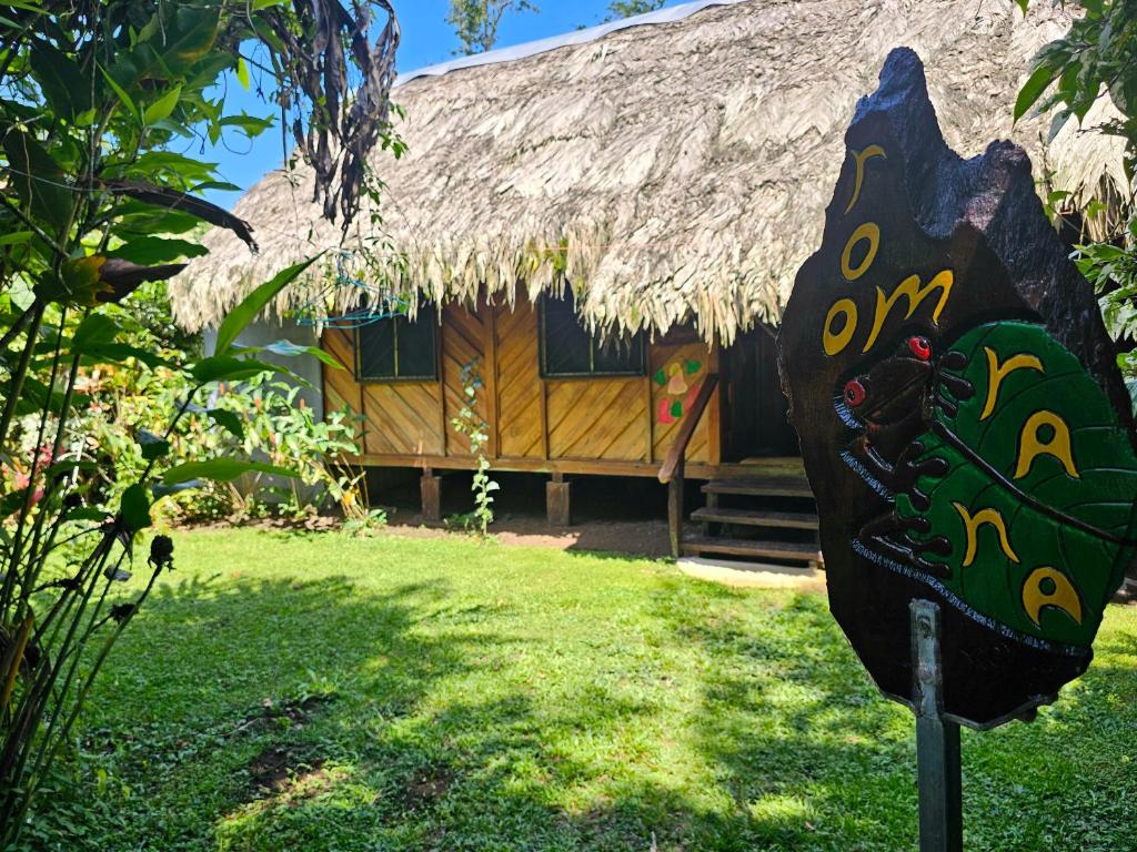 Zahrada ubytování Wildlife Lodge Cahuita