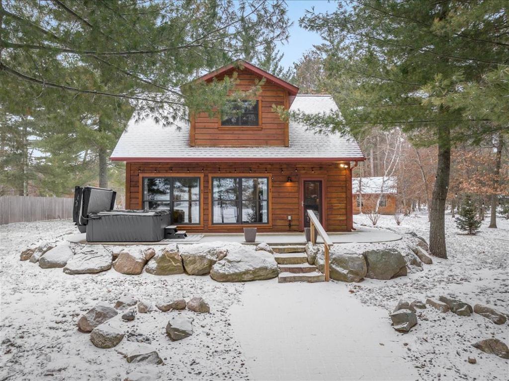 Το North Loon Cabin τον χειμώνα