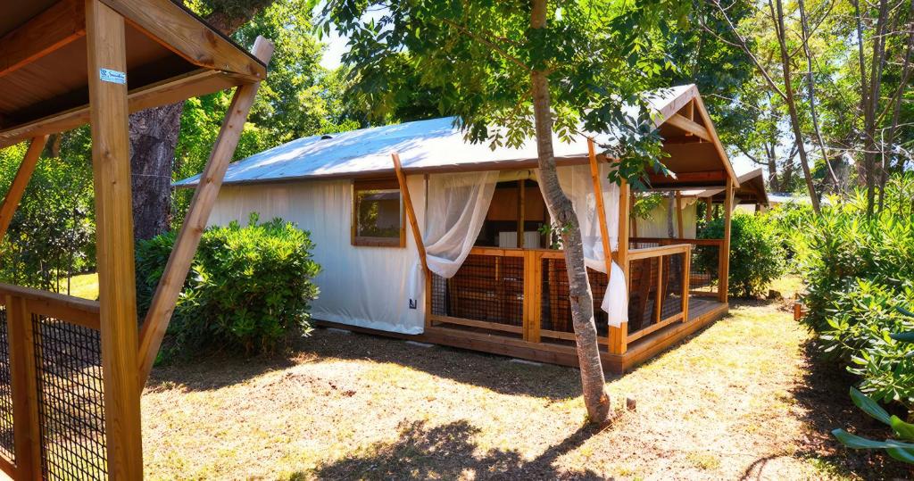 Zahrada ubytování Camping Merendella