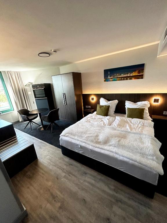 Aparthotel in Düsseldorf am Medienhafen mit Küche