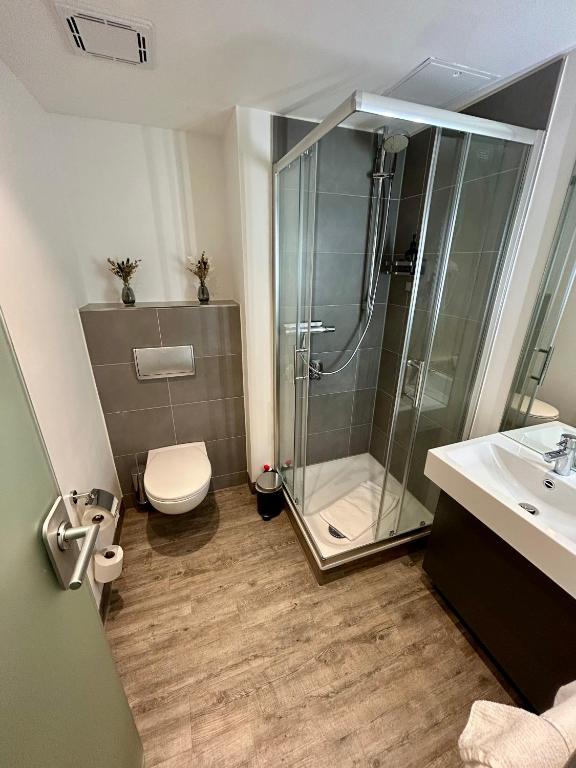 Aparthotel in Düsseldorf am Medienhafen mit Küche