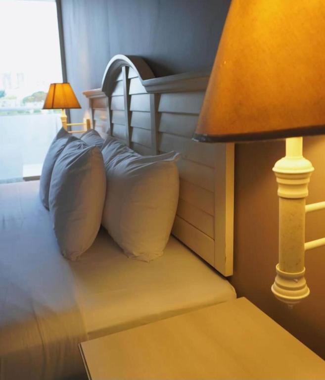 Postel nebo postele na pokoji v ubytování Hotel Roraima Inn