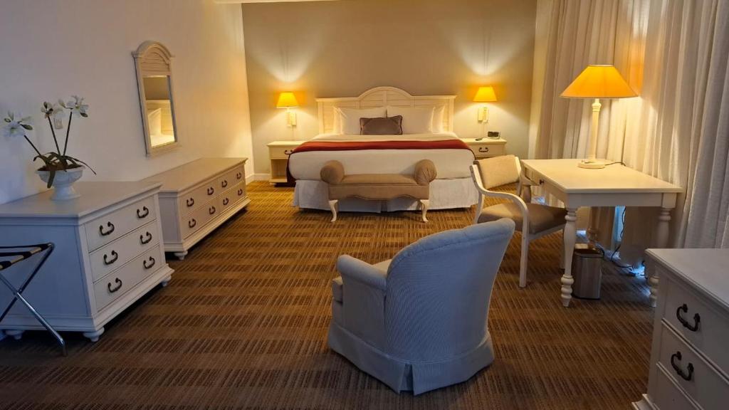 Postel nebo postele na pokoji v ubytování Hotel Roraima Inn
