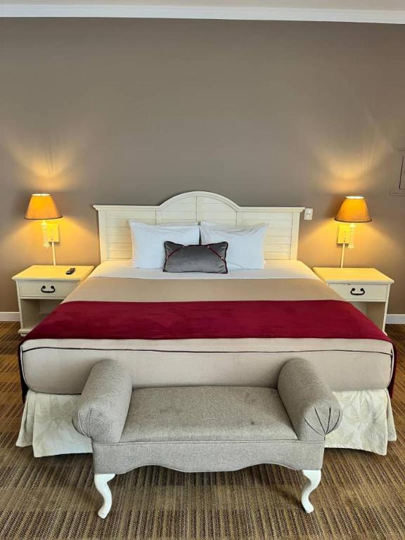 Postel nebo postele na pokoji v ubytování Hotel Roraima Inn