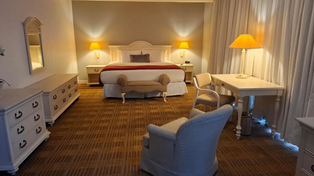 Postel nebo postele na pokoji v ubytování Hotel Roraima Inn