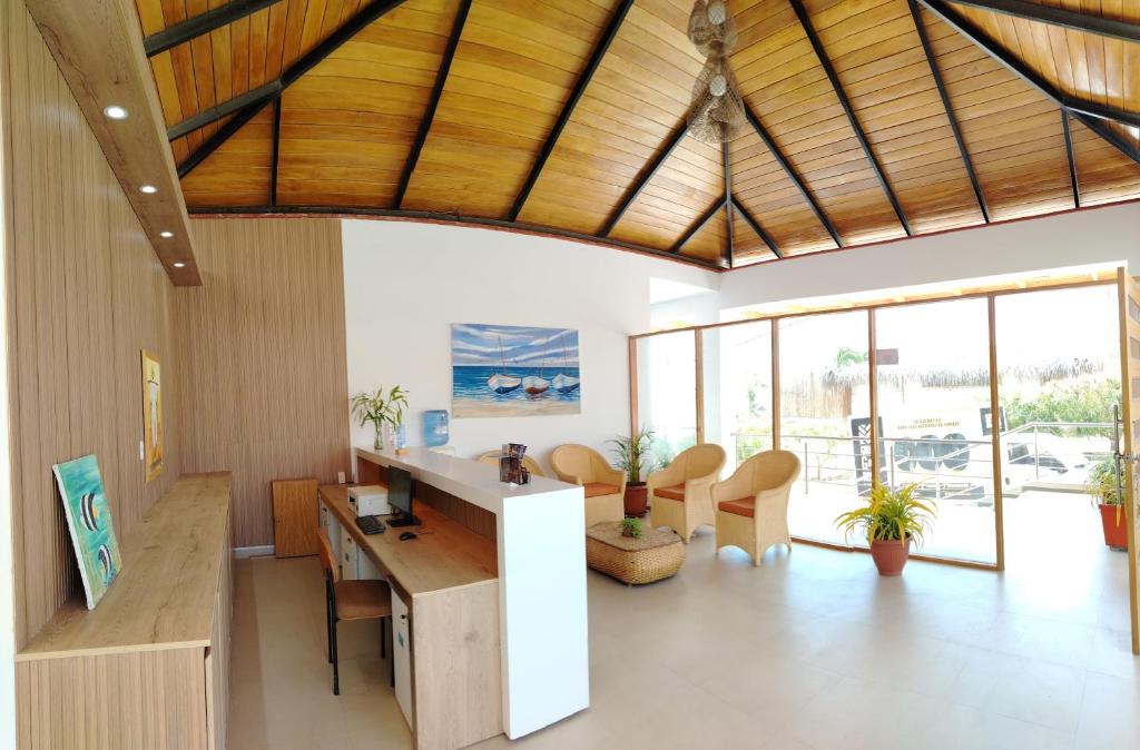 Posezení v ubytování Prim Hotel Vichayito