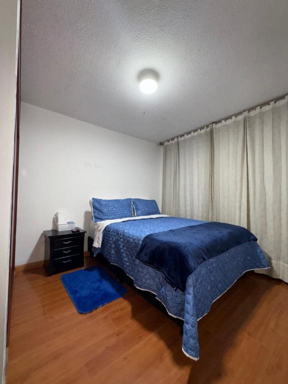 Postel nebo postele na pokoji v ubytování Hotel Dorado - Cerca al Aeropuerto - Habitación 201