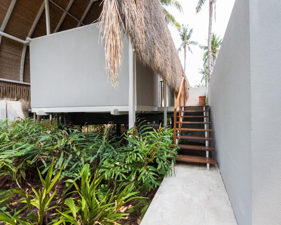 Jardín al aire libre en Hotel Lumi Gili Trawangan