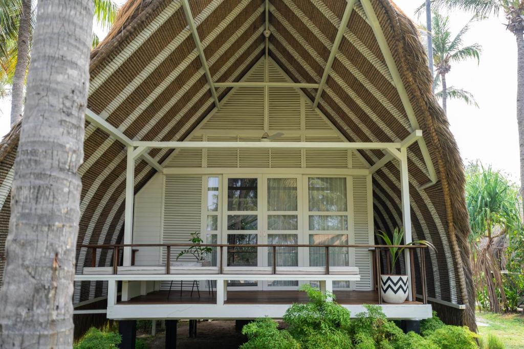 Jardín al aire libre en Hotel Lumi Gili Trawangan