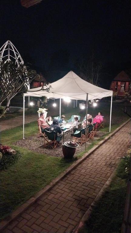 Zahrada ubytování D sabin cottage