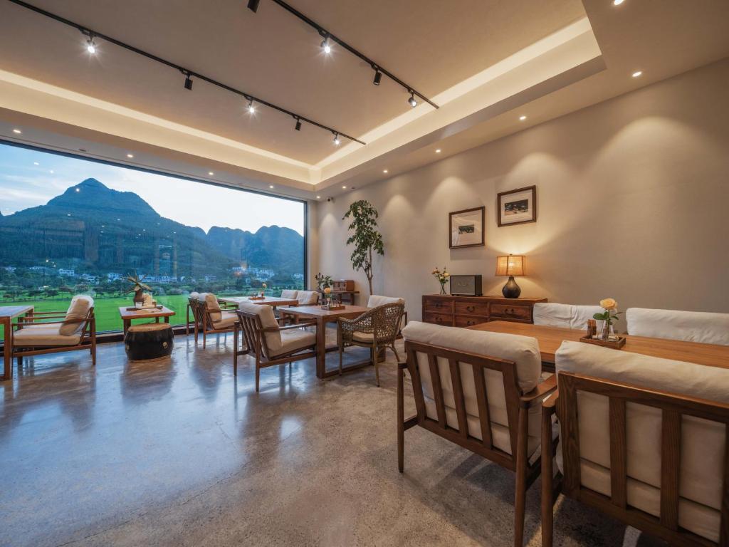 山景或在酒店看到的山景