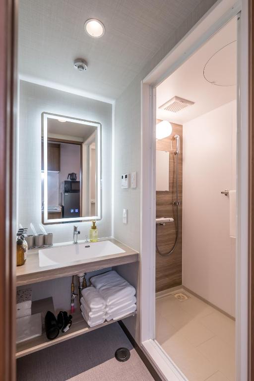 Apartment Hotel 11 Miyakojimaにあるバスルーム