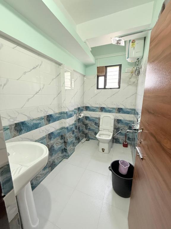 Koupelna v ubytování Maple Homestay