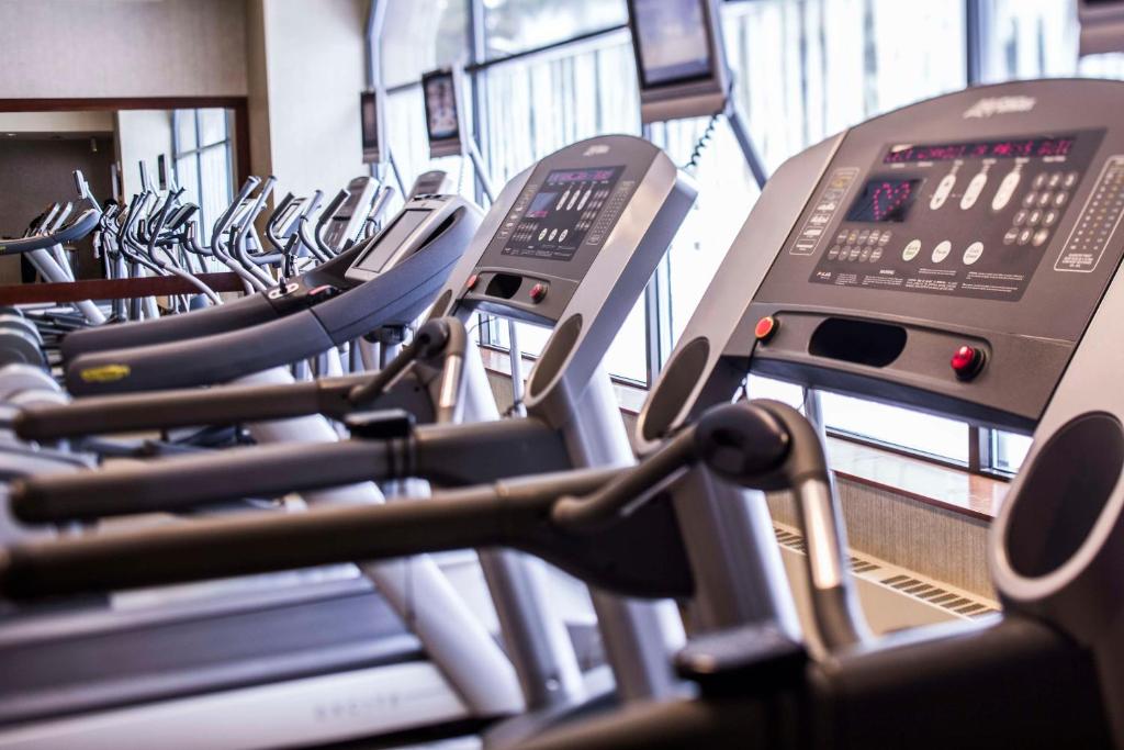 Fitness centrum a/nebo fitness zařízení v ubytování Everline Resort and Spa, Lake Tahoe