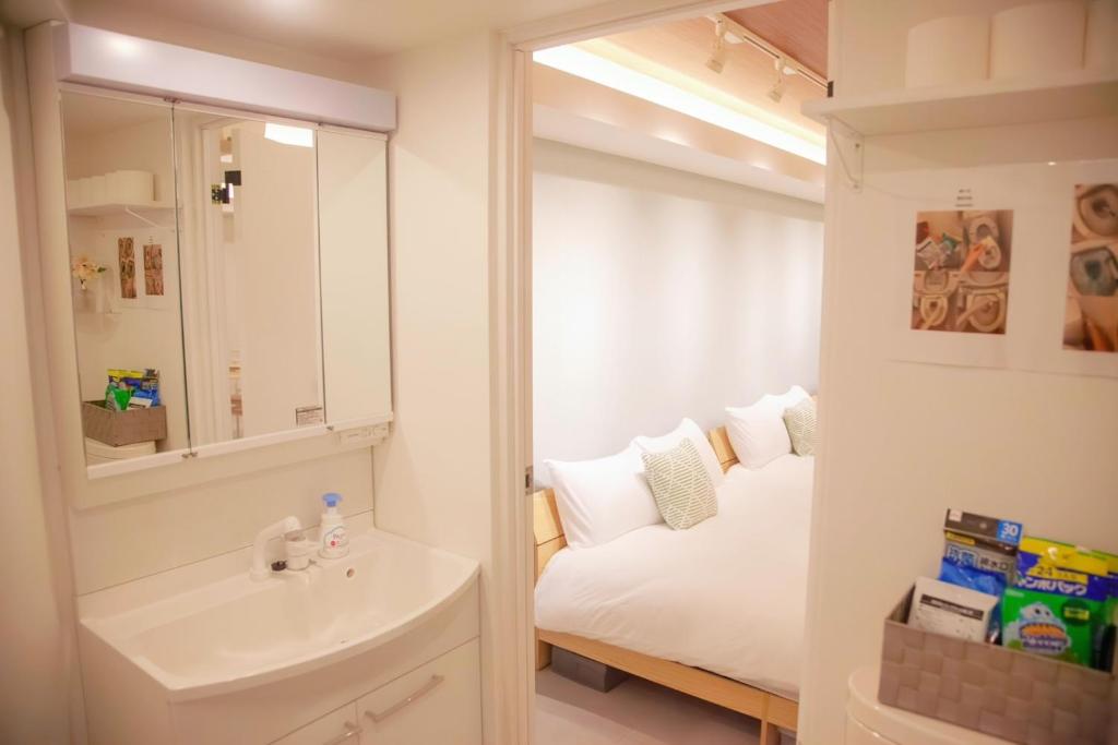 Ein Badezimmer in der Unterkunft 森下小屋