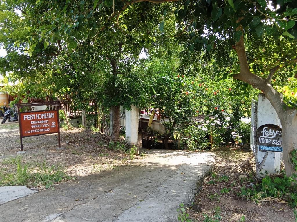 Zahrada ubytování Feby's Homestay