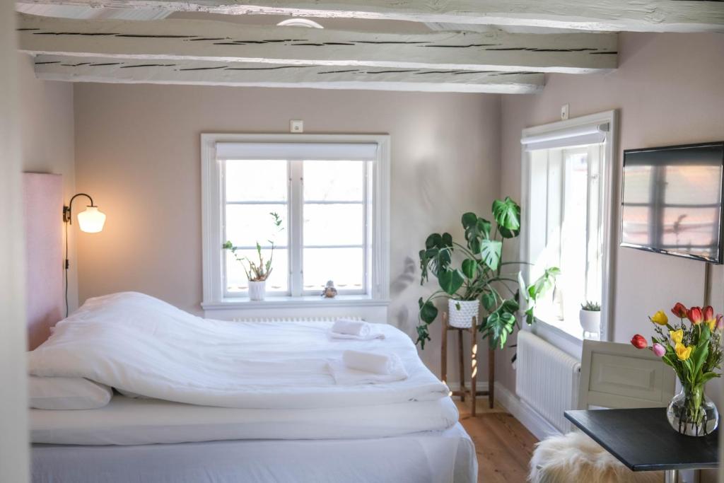 Postel nebo postele na pokoji v ubytování Johannas GuestHouse