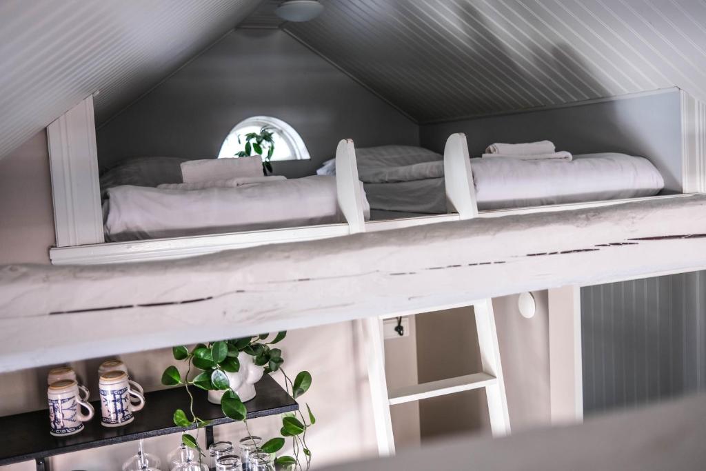 Postel nebo postele na pokoji v ubytování Johannas GuestHouse